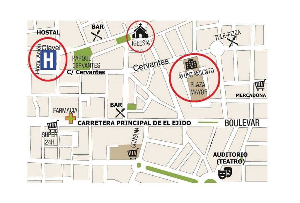 Hostal Centro Ejido Эль-Эхидо Экстерьер фото